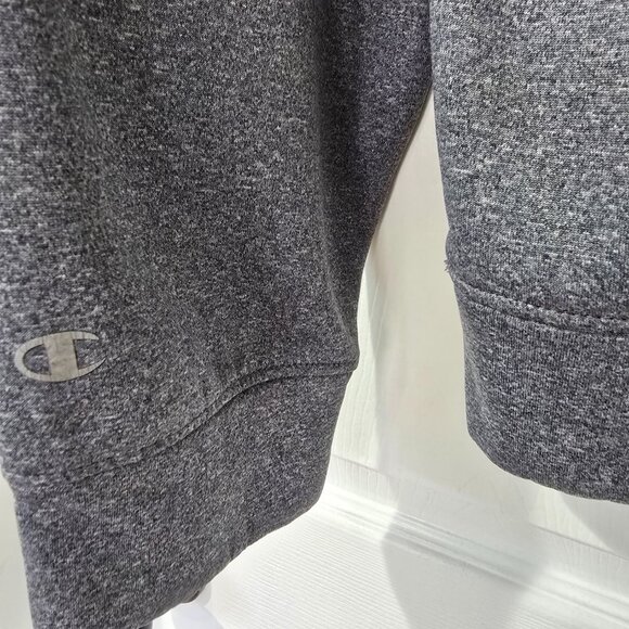 Purdue Boilermakers Men's Champion Pullover Hoodie Polyester Gray Size Medium - Picture 5 of 7